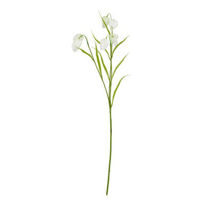 Hill Interiors The Natural Garden Collection Fritillaria Stem Artificial Flower White (One Size) - image 1