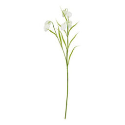 Hill Interiors The Natural Garden Collection Fritillaria Stem Artificial Flower White (One Size) - thumbnail 1