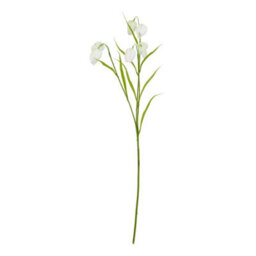 Hill Interiors The Natural Garden Collection Fritillaria Stem Artificial Flower White (One Size) - thumbnail 2