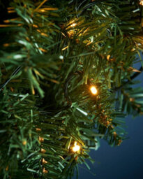 Werchristmas 1 M Pre-Lit Majestic Artificial Christmas Wreath, 100 Warm White Leds - thumbnail 5