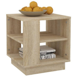 Berkfield Coffee Table Sonoma Oak 40X40X43 Cm Engineered Wood - thumbnail 4
