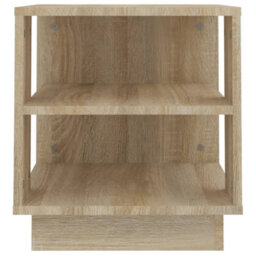 Berkfield Coffee Table Sonoma Oak 40X40X43 Cm Engineered Wood - thumbnail 6