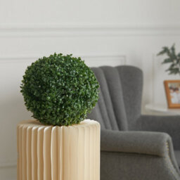 Garden Sanctuary Artificial Boxwood Ball Topiary Trees Potted Decorative Plant Outdoor And Indoor Décor (28Cm)