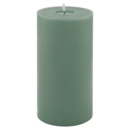 Luxe  Collection  Melt  Effect  6X12  Sage  Led  Wax  Candle - thumbnail 4