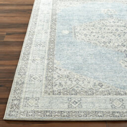 Livabliss Becki Owens Lila-Vintage Grey Brown Blue Traditional Boho Living Dining Bedroom Rug 160 X 213 Cm Easy Care, Non Shedding - thumbnail 4