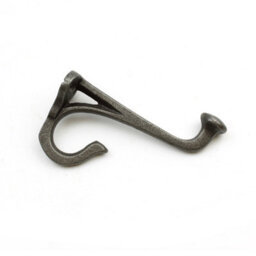 Oakcrafts - Antique Cast Iron Evelyn Hall Stand Hat & Coat Hook 100mm - Pack Of 4 Hooks - thumbnail 5
