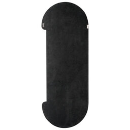 Beliani Wall Mirror Loches 54 Cm 158 Cm Velvet Black - thumbnail 5