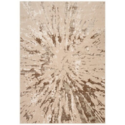 Smart Living Luxury Soft Modern Shimmer Sunset Rug For Living & Bedroom - Beige - 160 X 230 Cm - thumbnail 3