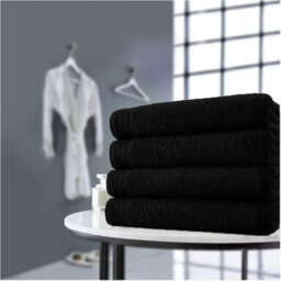 Gc Gaveno Cavailia 4 Pack Wilsford Supreme Bath Sheet Black Highly Absorbent Egyptian Cotton Towel Set