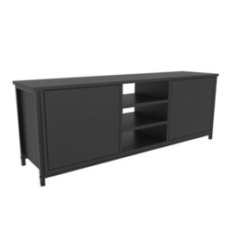 Decorotika Otis Tv Stand For Tv's Up To 63 Inch Black And Anthracite - thumbnail 5
