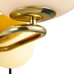 Nordlux Shapes Metal Wall Light  Brass,plug In Or Mains - thumbnail 7