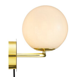 Nordlux Shapes Metal Wall Light  Brass,plug In Or Mains - thumbnail 3