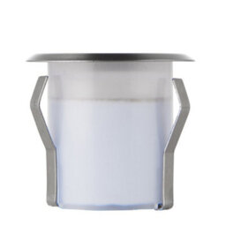 Luminosa Lighting Luminosa Cove Outdoor Coastal Recessed Ground Light Blue Ip67 0.8W Marine Grade Brushed Stainless Steel & Frosted - thumbnail 3