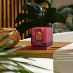 Heart and Home Bamboo Pomegranate & Pepperwood Small Soy Candle  - 20 Hours Burn - Crackling Wick - thumbnail 2