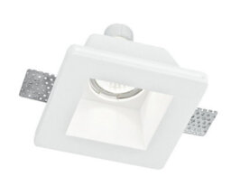 Luminosa Lighting Luminosa Ghost Recessed Downlight White 12X12X5.5Cm - thumbnail 1
