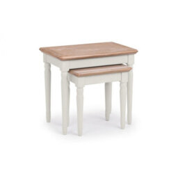 Ashfield Premium Grey Lacquered Nest Of Tables - thumbnail 5