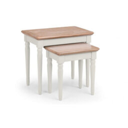 Ashfield Premium Grey Lacquered Nest Of Tables - thumbnail 6