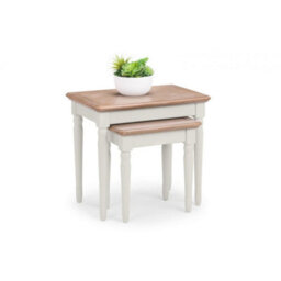 Ashfield Premium Grey Lacquered Nest Of Tables - thumbnail 3
