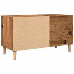 Berkfield Record Cabinet Artisan Oak 84.5X38X48 Cm Engineered Wood - thumbnail 6