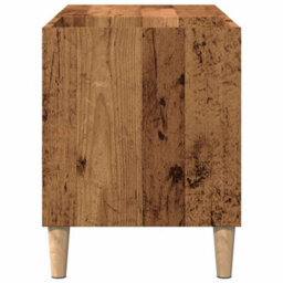 Berkfield Record Cabinet Artisan Oak 84.5X38X48 Cm Engineered Wood - thumbnail 5