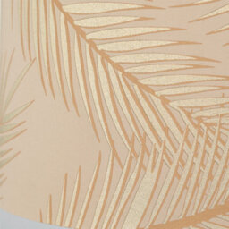 First Choice Lighting Set Of 2 Tropica - Champagne Gold Detail 25Cm Pendant Or Lamp Shades - thumbnail 5