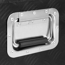 Berkfield Storage Box Black 70X31X27 Cm Aluminium - thumbnail 7