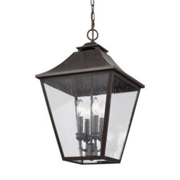 Luminosa Lighting Elstead Feiss Galena Outdoor Pendant Ceiling Light Sable, Ip44 - thumbnail 2