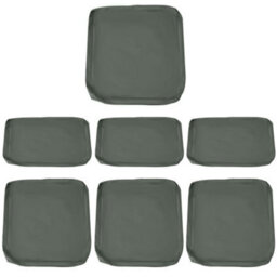 Outsunny Cushion Cover Replacement Garden Rattan Patio Furniture Seat Cover - thumbnail 2