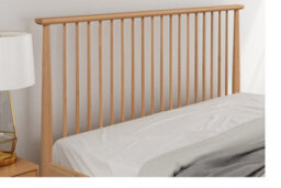 Flintshire Furniture Grosvenor King Size 5Ft Solid Oak Bed Frame - thumbnail 3