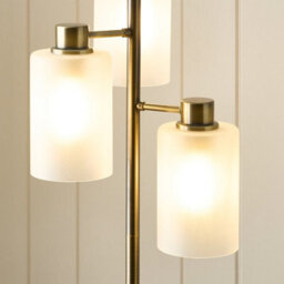 Pagazzi Lighting Pagazzi Kingsholm Antique Brass Floor Lamp - thumbnail 3