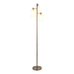 Pagazzi Lighting Pagazzi Kingsholm Antique Brass Floor Lamp - thumbnail 7