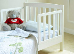 MCC Direct Children's Toddler Bed Wooden Frame With Mattress Montana - thumbnail 2
