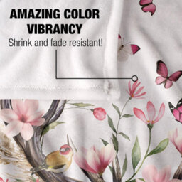 Reinders Silky Deer Supersoft Blanket Multicoloured (One Size) - thumbnail 4