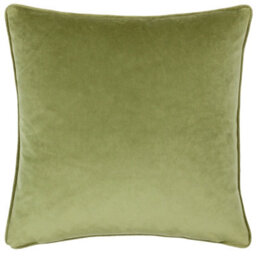 Wylder Nectar Garden Bluebird Piped Velvet Feather Rich Cushion - thumbnail 2
