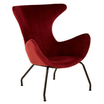 Orsina Kolding Red Contemporary Dining Chair - image 1