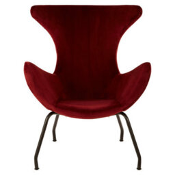 Orsina Kolding Red Contemporary Dining Chair - thumbnail 3