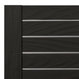 Walplus Sun Lounger Black 155X58X83 Cm Polypropylene - thumbnail 7