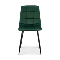 Bravich Zurich Velvet Embossed Dining Chair - Green - thumbnail 9