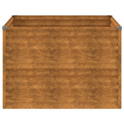 Berkfield Garden Raised Bed 100X100X69 Cm Corten Steel - thumbnail 5
