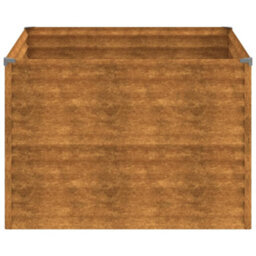 Berkfield Garden Raised Bed 100X100X69 Cm Corten Steel - thumbnail 4