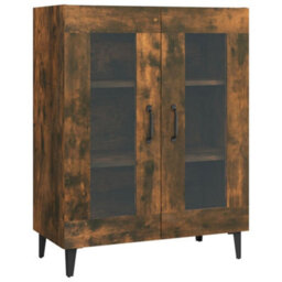 Vidaxl Sideboard Smoked Oak 69.5X34X90 Cm Engineered Wood - thumbnail 2