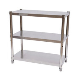 Stainless Steel Work Table Commercial Catering Table Kitchen Prep Table 80X40Cm - thumbnail 3