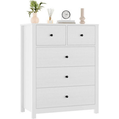 Dresser Bedroom 5 Drawers Dresser Chest Of Drawer For Bedroom Entryway - image 1