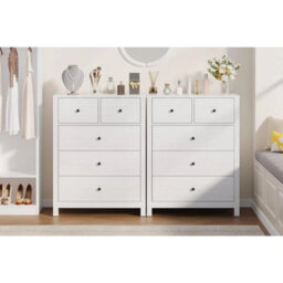 Dresser Bedroom 5 Drawers Dresser Chest Of Drawer For Bedroom Entryway - thumbnail 3