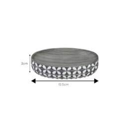 Showerdrape Ravello Bathroom Accessory Set - Soap Dish & Tumbler - thumbnail 5