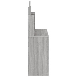Vidaxl Dressing Table With Mirror Grey Sonoma 96X39X142 Cm - thumbnail 6