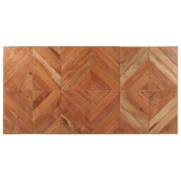 Berkfield Industrial Dining Table 140X70X76 Cm Solid Acacia And Mango Wood - thumbnail 4