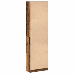 Walplus Wardrobe With Shelf Old Wood 55 X 25 X 189 Cm Engineered Wood - thumbnail 8