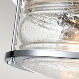 Luminosa Lighting Luminosa Kichler Ashland Bay Bathroom Ceiling Light Polished Chrome, Ip44 - thumbnail 3