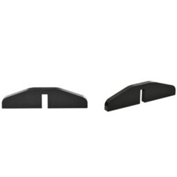 Pawhut Freestanding Pet Gate Safety Barrier 3 Pannel W/ Support Feet Black - thumbnail 8